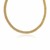 5-Row Panther Style Chain Necklace in 14k Yellow Gold