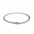 Solid Curb Bracelet in 14k White Gold (3.60 mm)