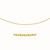 Textured Links Pendant Chain in 14k Yellow Gold (3.3 mm)