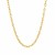 Textured Links Pendant Chain in 14k Yellow Gold (3.3 mm)