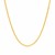 Round Wheat Chain in 14k Yellow Gold (1.50 mm)