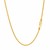 Round Wheat Chain in 14k Yellow Gold (1.50 mm)