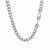 Solid Miami Cuban Chain in 14k White Gold (6.00 mm)