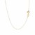 14K Yellow Gold Hand of Hamsa Necklace