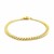 Classic Miami Cuban Solid Bracelet in 10k Yellow Gold (4.90 mm)