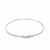 Diamond Cut Rope Anklet in 14k White Gold (2.0 mm)