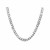 Solid Curb Chain in 14k White Gold (2.60 mm)