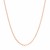 Oval Cable Link Chain in 18k Rose Gold (1.50 mm)