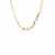 Solid Figaro Chain in 10K Yellow Gold (4.50 mm)