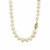 White Freshwater Cultured Pearl Necklace in 14k Yellow Gold (6.0mm to 6.5mm)