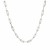 18K White Gold Paperclip Chain (2.50 mm)