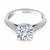 Trellis Diamond Engagement Ring Mounting in 14k White Gold