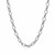 Oval Rolo Chain in 14k White Gold (4.6 mm)