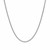 Round Wheat Chain in 14k White Gold (1.50 mm)