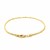 Solid Diamond Cut Rope Bracelet in 10k Yellow Gold  (1.80 mm)