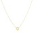 14k Yellow Gold Star of David Necklace