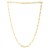 14k Yellow Gold Long Domed Paperclip Chain Necklace (4.80 mm)