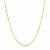 Diamond-Cut Alternating Bead Chain in 14k Yellow Gold (1.30 mm)