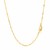 Diamond-Cut Alternating Bead Chain in 14k Yellow Gold (1.30 mm)