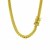 Classic Solid Miami Cuban Chain in 14k Yellow Gold (4.0mm)