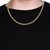 Miami Cuban Semi Solid Chain in 14k Yellow Gold (5.50 mm)