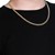 Miami Cuban Semi Solid Chain in 14k Yellow Gold (5.50 mm)