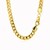 Miami Cuban Semi Solid Chain in 14k Yellow Gold (5.50 mm)