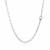 14K White Gold Delicate Paperclip Chain (2.10 mm)