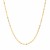 Diamond-Cut Bead Chain in 14k Yellow Gold (0.90 mm)