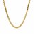 Diamond Cut Round Franco Chain in 14k Yellow Gold (3.20 mm)