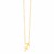 14K Yellow Gold Sagittarius Necklace