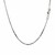 Milano Chain in 14k White Gold (1.10 mm)