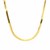 Super Flex Herringbone Chain in 14k Yellow Gold (2.80 mm)