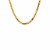 Diamond Cut Round Franco Chain in 14k Yellow Gold (4.1mm)