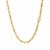 Solid Diamond Cut Rope Chain in 10k Yellow Gold (3.50 mm)