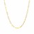 14K Yellow Gold Delicate Paperclip Chain (2.10 mm)