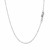 Diamond Cut Bead Chain in 14k White Gold (0.90 mm)