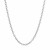 Textured Links Pendant Chain in 14k White Gold (2.30 mm)