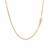 Gourmette Chain in 14k Yellow Gold (1.00 mm)