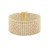 14k Two Tone Gold Red Carpet Bracelet (25.40 mm)