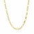 Lite Figaro Chain in 10k Yellow Gold (3.70 mm)