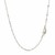 Diamond-Cut Alternating Bead Chain in 14k White Gold (1.30 mm)