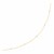 14k Yellow Gold Necklace with White Pearls