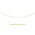 Textured Links Pendant Chain in 14k Yellow Gold (2.3 mm)