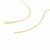 Textured Links Pendant Chain in 14k Yellow Gold (2.3 mm)