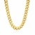 Semi Solid Miami Cuban Chain in 14k Yellow Gold (10.70 mm)