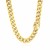 Semi Solid Miami Cuban Chain in 14k Yellow Gold (10.70 mm)