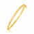 Twisted Style Childrens Bangle in 14k Yellow Gold (3.50 mm)