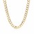 Pave Curb Chain in 14k Two Tone Gold (5.70 mm)