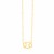 14K Yellow Gold Cancer Necklace